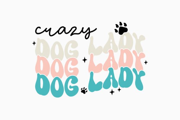 Crazy Dog Lady Embroidery Design